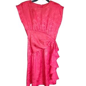 Vintage Red Cocktail Dress - Size XS - EUC!